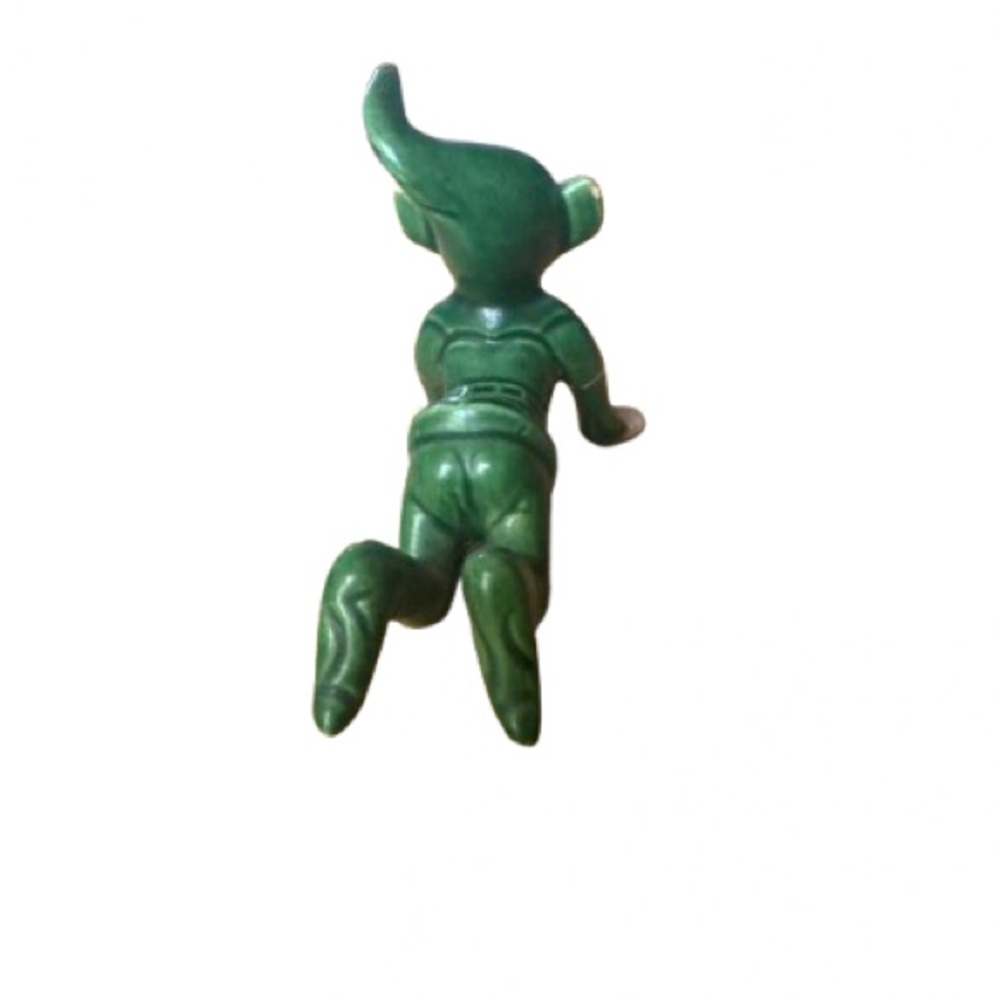 1950’s Charming Green Elf Figurine Pixie - Picture 3 of 6